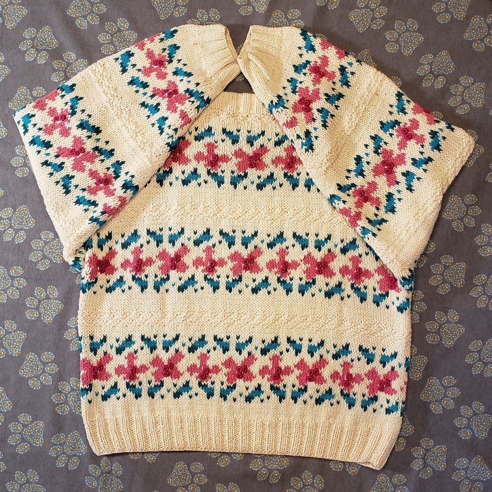 Vintage L.L. Bean Sweater Size Medium (1990s M)